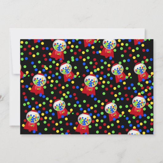 Party Einladung (Rückseite)