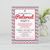 Party Einladung (Stehend Vorderseite)