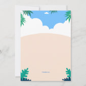 Party Einladung (Rückseite)