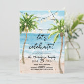 Party Einladung (Stehend Vorderseite)