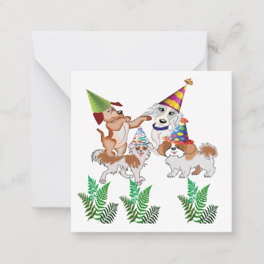 Party Einladung (Vorderseite)