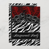 Party Einladung (Vorne/Hinten)