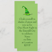 Party Einladung (Vorne/Hinten)