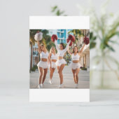 Party Einladung (Stehend Vorderseite)