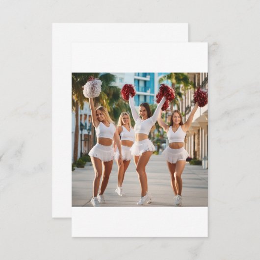 Party Einladung (Vorne/Hinten)