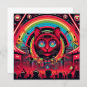 Party Einladung (Vorne/Hinten)