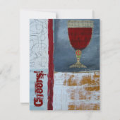 Party Einladung (Vorderseite)