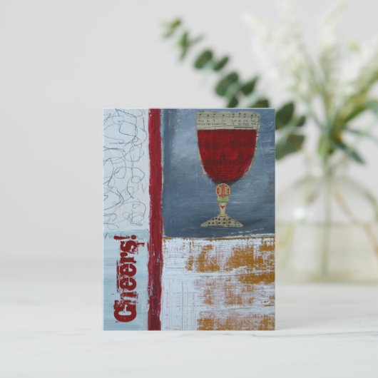 Party Einladung (Stehend Vorderseite)