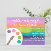 Party Einladung (Stehend Vorderseite)