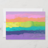 Party Einladung (Rückseite)