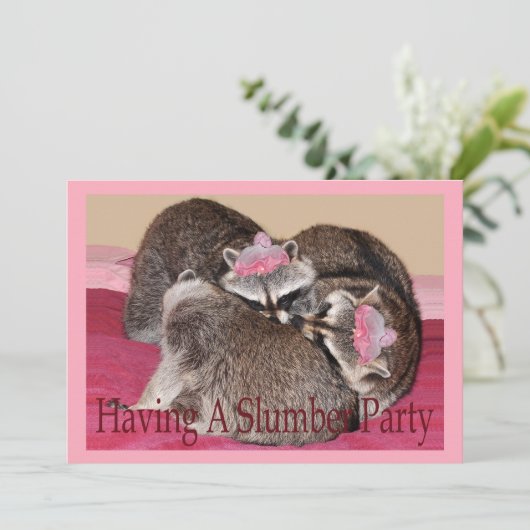 Party Einladung (Stehend Vorderseite)