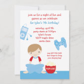 Party Einladung (Vorderseite)