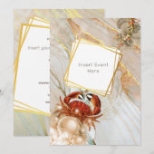 Party Einladung (Vorne/Hinten)