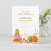 Party Einladung (Stehend Vorderseite)