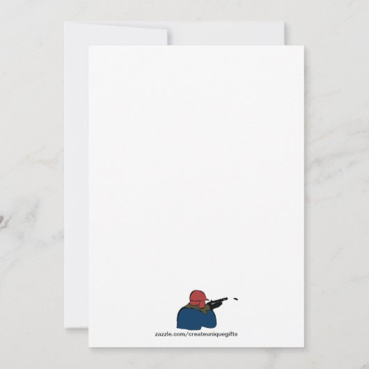 Party Einladung (Rückseite)