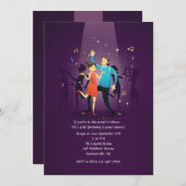 Party Einladung (Vorne/Hinten)