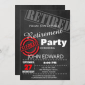 PARTY EINLADUNG (Vorne/Hinten)