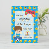 Party Einladung (Stehend Vorderseite)