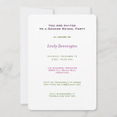 Party Einladung (Vorderseite)