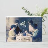 Party Einladung (Stehend Vorderseite)