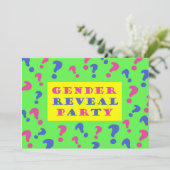 Party Einladung (Stehend Vorderseite)