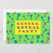 Party Einladung (Vorne/Hinten)