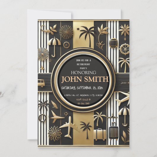 PARTY EINLADUNG (Vorderseite)