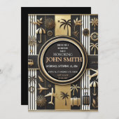 PARTY EINLADUNG (Vorne/Hinten)