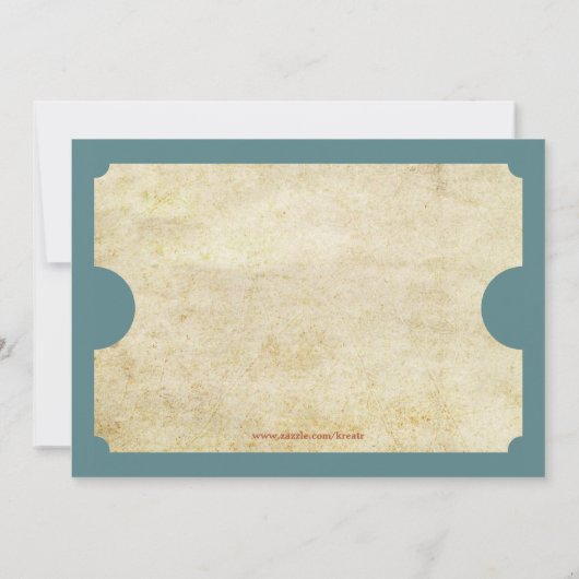 Party Einladung (Rückseite)