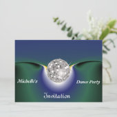 Party Einladung (Stehend Vorderseite)