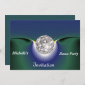 Party Einladung (Vorne/Hinten)