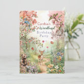 Party Einladung (Stehend Vorderseite)