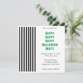 Party Einladung (Stehend Vorderseite)