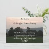 Party Einladung (Stehend Vorderseite)