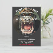 Party Einladung (Stehend Vorderseite)