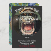 Party Einladung (Vorne/Hinten)