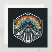 Party Einladung (Vorne/Hinten)