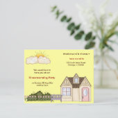 Party Einladung (Stehend Vorderseite)