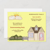 Party Einladung (Vorne/Hinten)