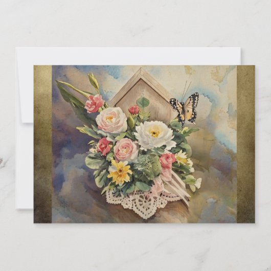 Party Einladung (Rückseite)