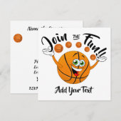 Party Einladung (Vorne/Hinten)