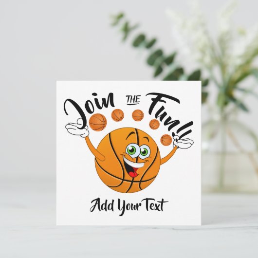 Party Einladung (Stehend Vorderseite)