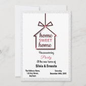 Party Einladung (Vorderseite)