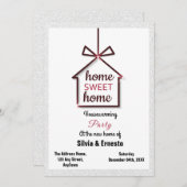 Party Einladung (Vorne/Hinten)