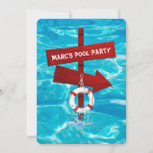 Party Einladung (Vorderseite)