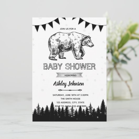 Party Einladung (Stehend Vorderseite)