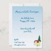 Party Einladung (Rückseite)