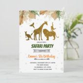 Party Einladung (Stehend Vorderseite)