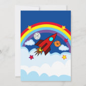 Party Einladung (Rückseite)