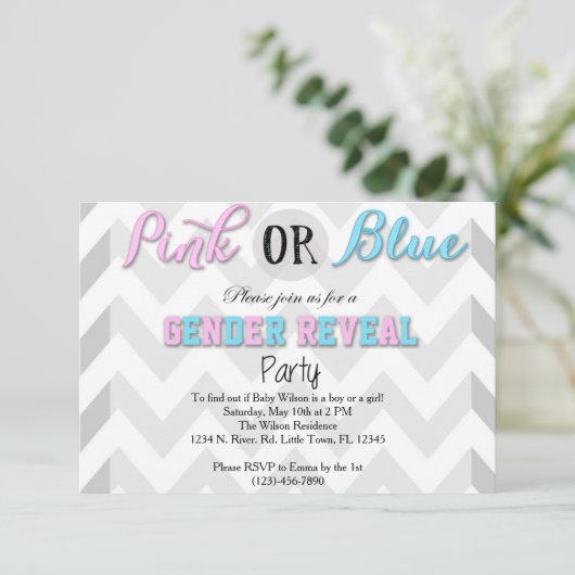 Party Einladung (Stehend Vorderseite)